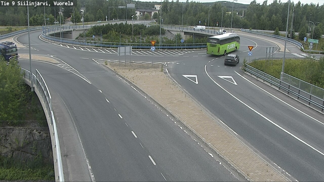 Weather Camera Image Road 9 Siilinjärvi, Vuorela, Siilinjärvi, Pohjois-Savo