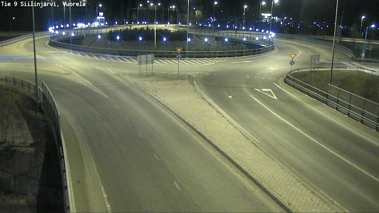 Weather Camera Image Väg 9 Siilinjärvi, Vuorela, Siilinjärvi, Pohjois-Savo