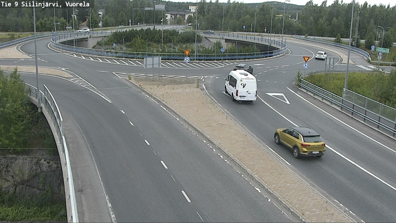 Weather Camera Image Road 9 Siilinjärvi, Vuorela, Siilinjärvi, Pohjois-Savo