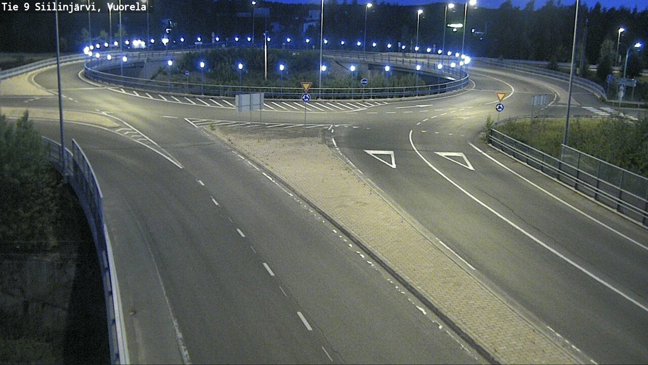 Weather Camera Image Väg 9 Siilinjärvi, Vuorela, Siilinjärvi, Pohjois-Savo