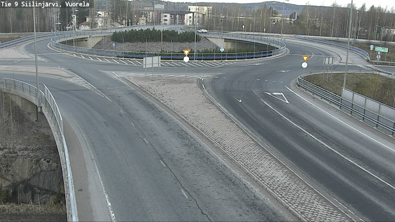Weather Camera Image Väg 9 Siilinjärvi, Vuorela, Siilinjärvi, Pohjois-Savo