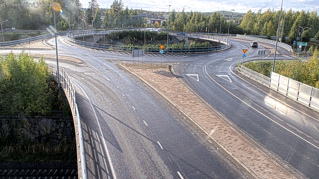 Weather Camera Image Road 9 Siilinjärvi, Vuorela, Siilinjärvi, Pohjois-Savo