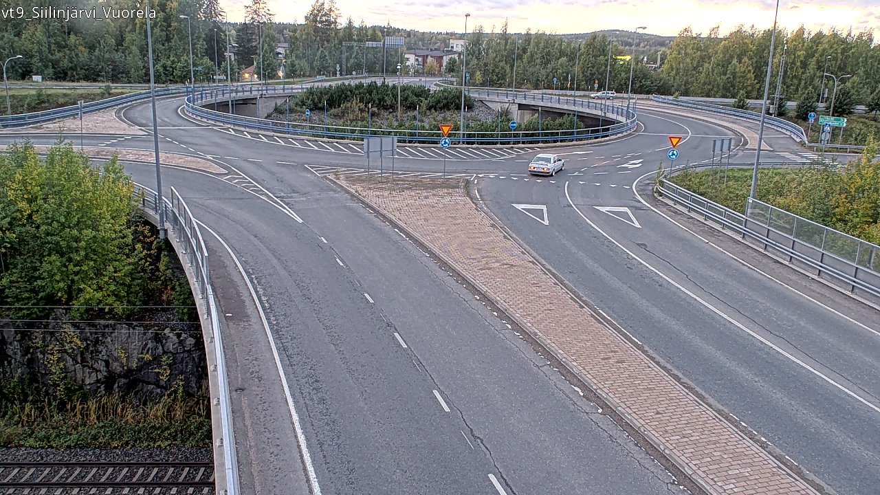 Weather Camera Image Road 9 Siilinjärvi, Vuorela, Siilinjärvi, Pohjois-Savo