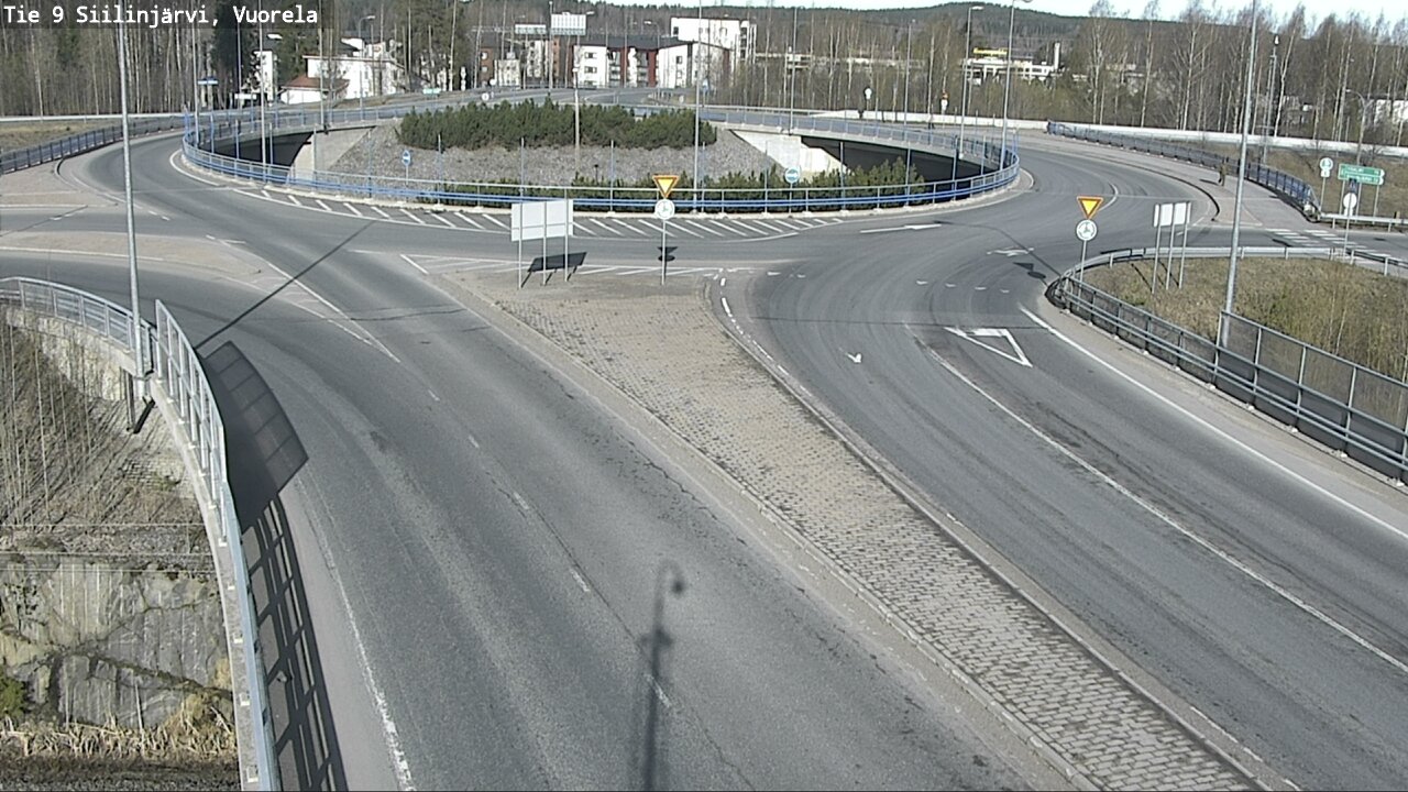 Weather Camera Image Väg 9 Siilinjärvi, Vuorela, Siilinjärvi, Pohjois-Savo