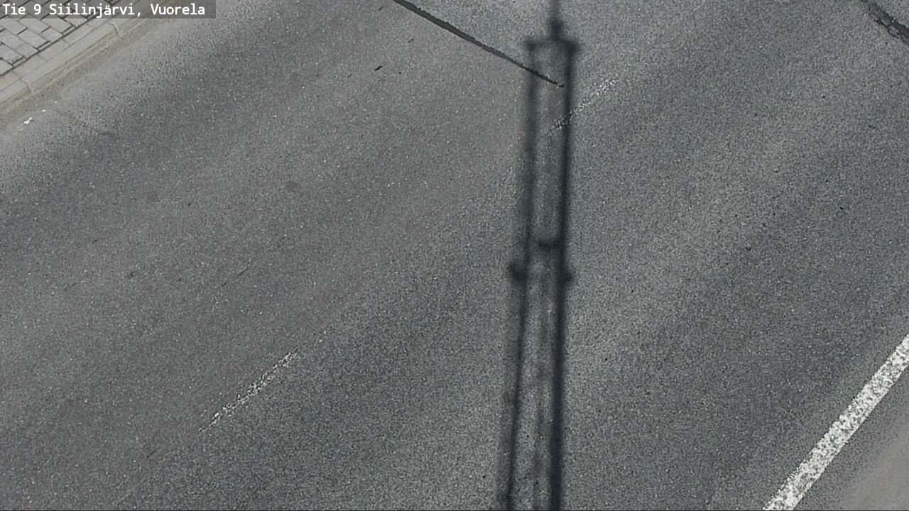 Weather Camera Image Väg 9 Siilinjärvi, Vuorela, Siilinjärvi, Pohjois-Savo