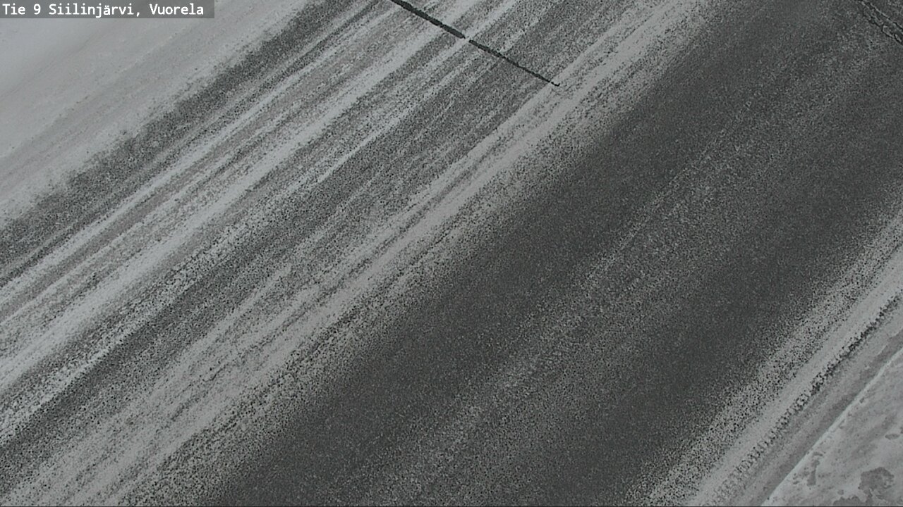 Weather Camera Image Väg 9 Siilinjärvi, Vuorela, Siilinjärvi, Pohjois-Savo