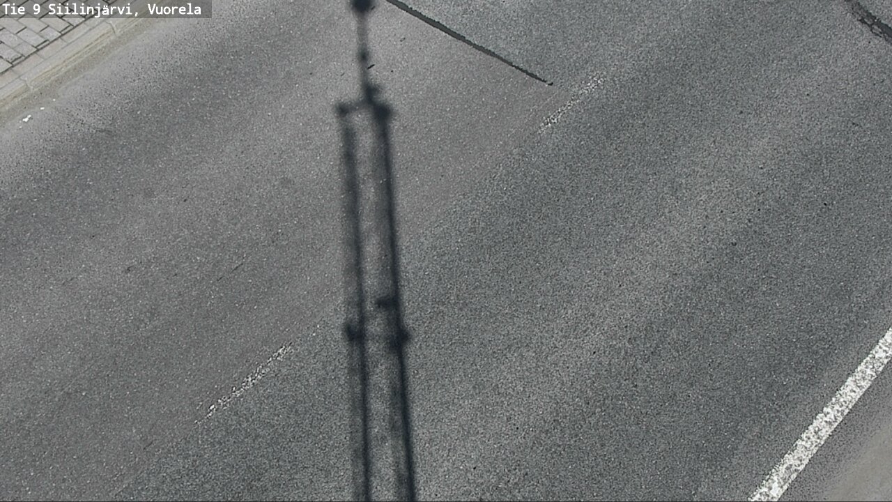 Weather Camera Image Väg 9 Siilinjärvi, Vuorela, Siilinjärvi, Pohjois-Savo