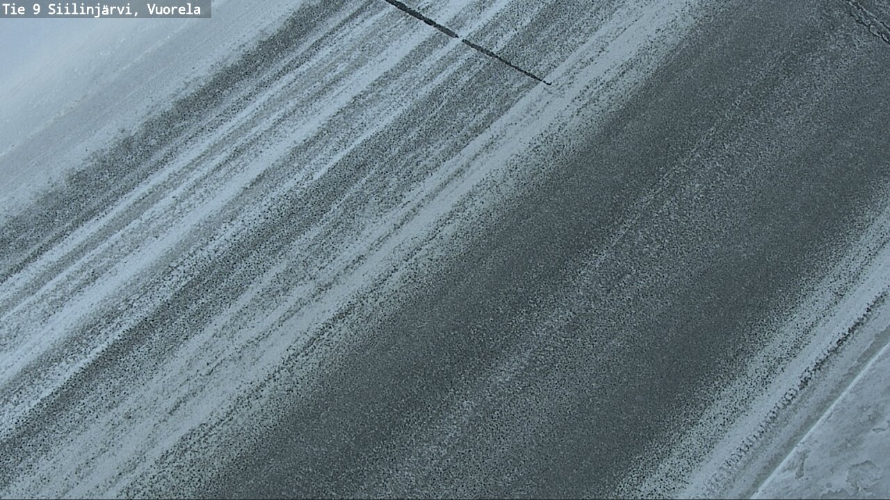 Weather Camera Image Väg 9 Siilinjärvi, Vuorela, Siilinjärvi, Pohjois-Savo