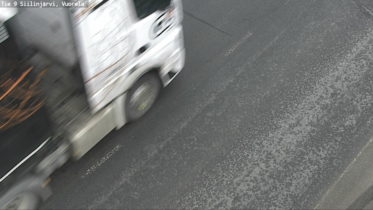 Weather Camera Image Väg 9 Siilinjärvi, Vuorela, Siilinjärvi, Pohjois-Savo