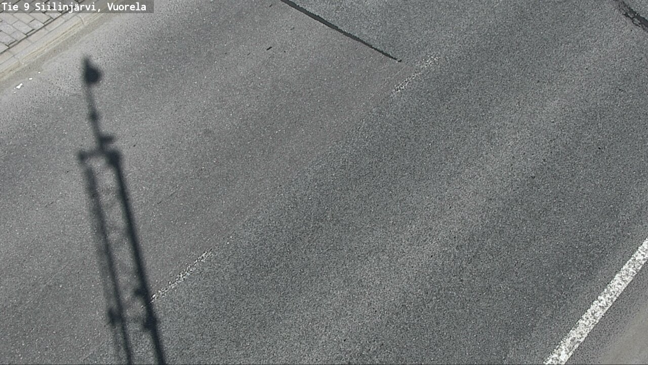 Weather Camera Image Road 9 Siilinjärvi, Vuorela, Siilinjärvi, Pohjois-Savo