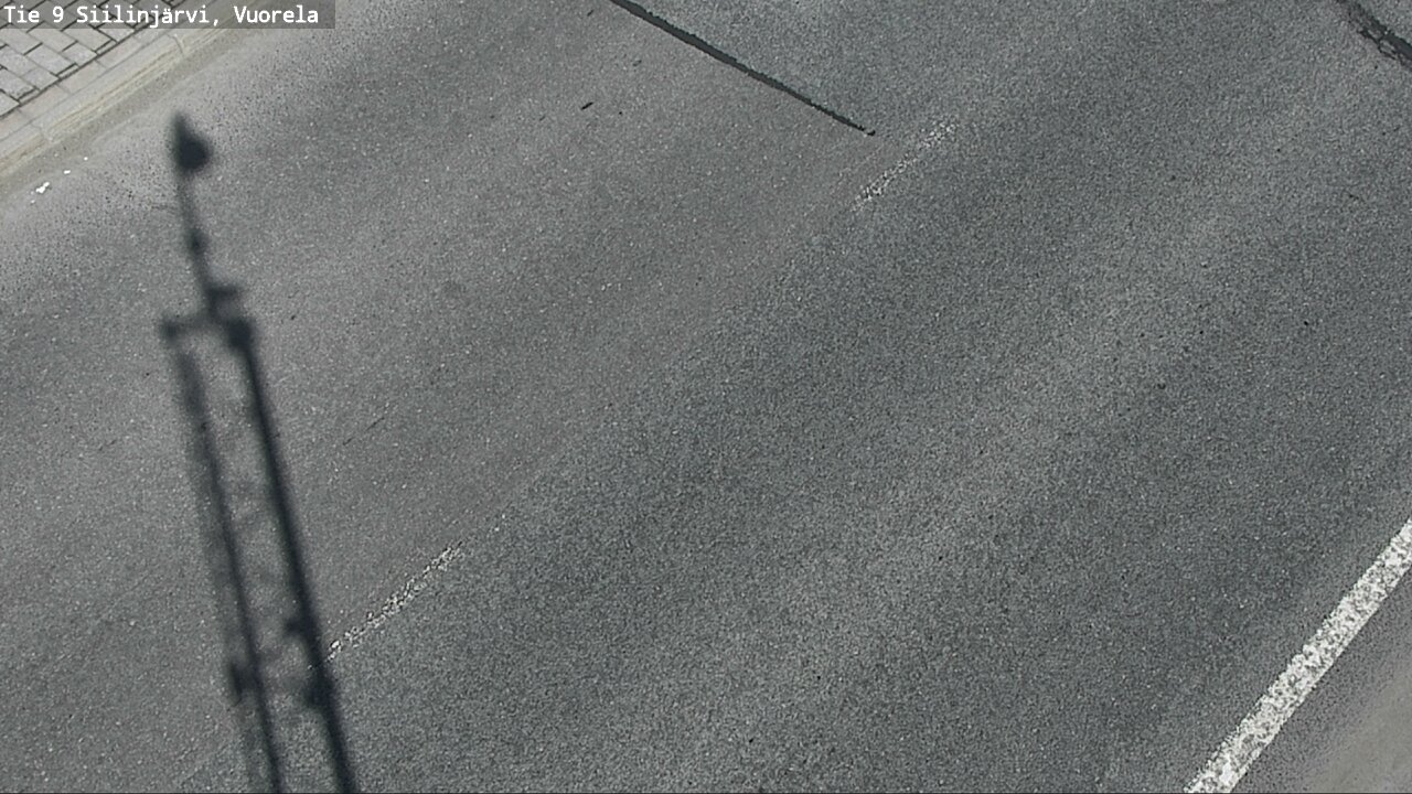Weather Camera Image Väg 9 Siilinjärvi, Vuorela, Siilinjärvi, Pohjois-Savo