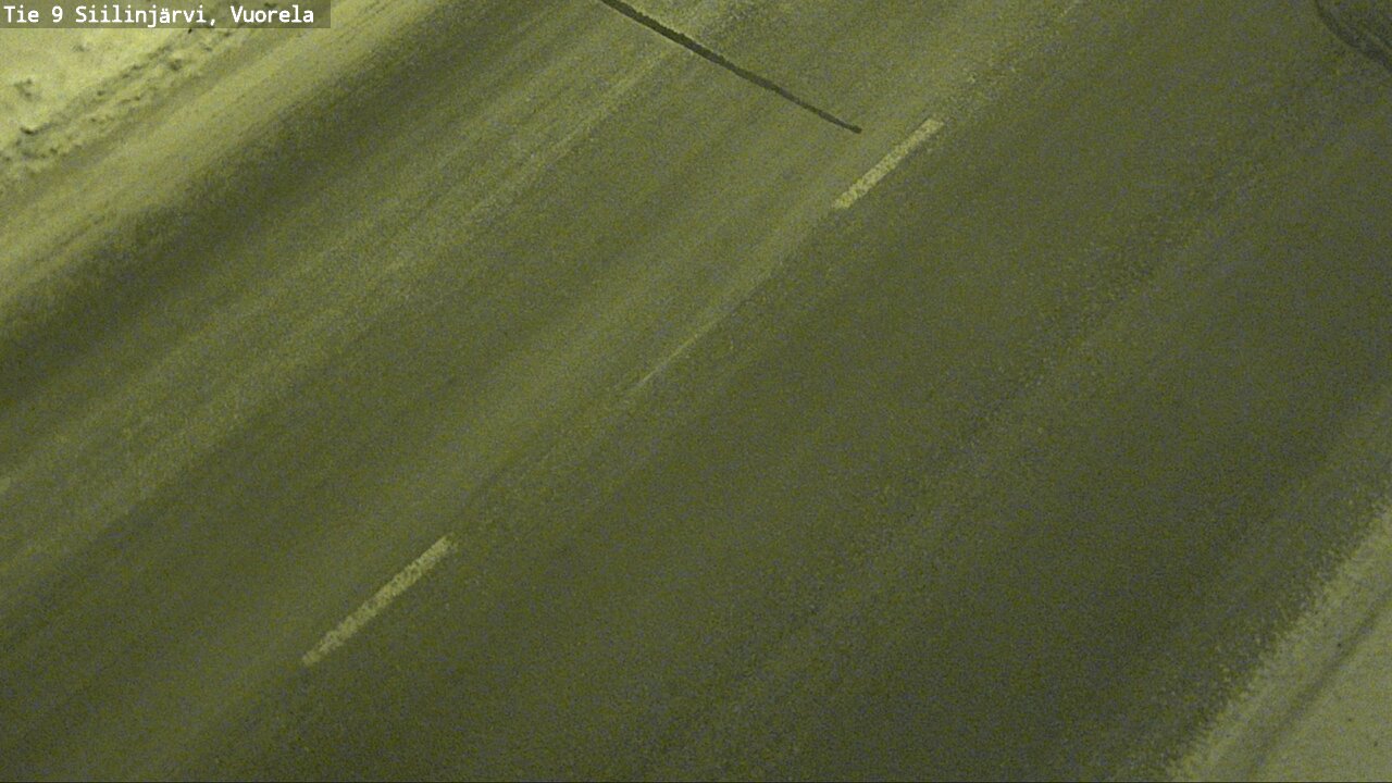 Weather Camera Image Väg 9 Siilinjärvi, Vuorela, Siilinjärvi, Pohjois-Savo