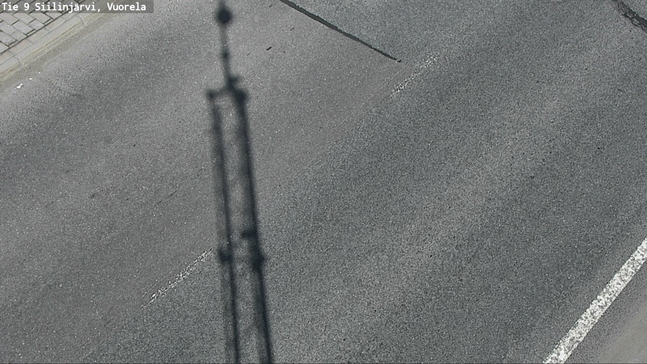 Weather Camera Image Väg 9 Siilinjärvi, Vuorela, Siilinjärvi, Pohjois-Savo