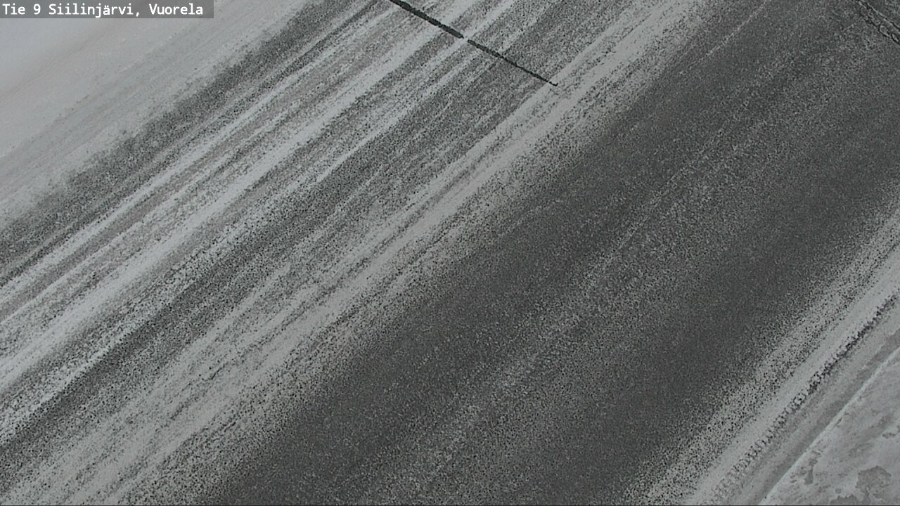 Weather Camera Image Väg 9 Siilinjärvi, Vuorela, Siilinjärvi, Pohjois-Savo