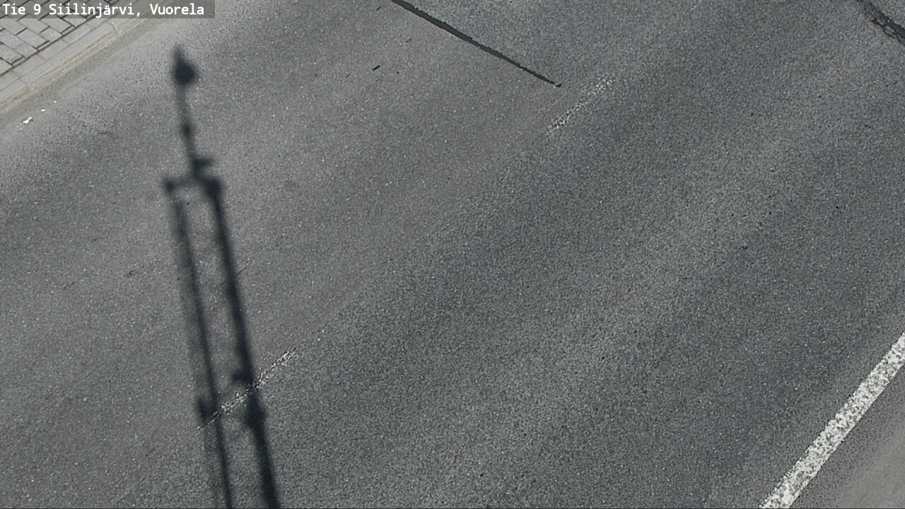 Weather Camera Image Väg 9 Siilinjärvi, Vuorela, Siilinjärvi, Pohjois-Savo