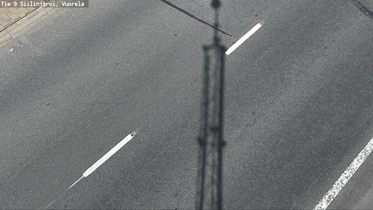 Weather Camera Image Road 9 Siilinjärvi, Vuorela, Siilinjärvi, Pohjois-Savo