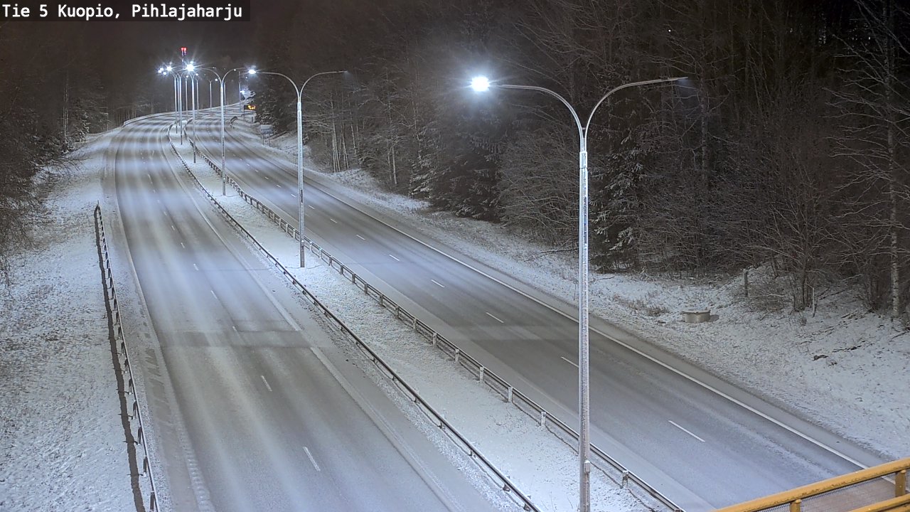 Kelikamerat Kuva Tie 5 Kuopio, Pihlajaharju, Kuopio, Pohjois-Savo