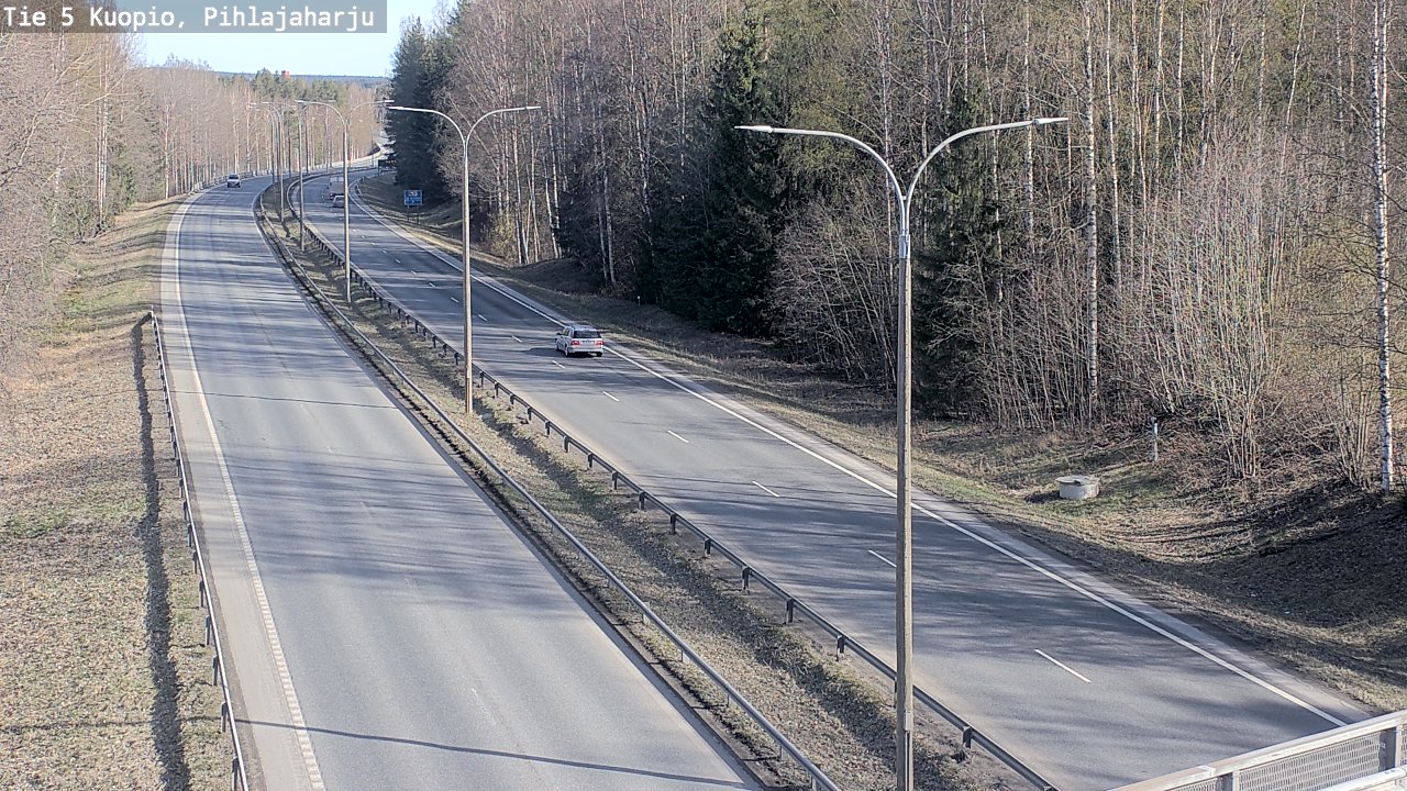 Kelikamerat Kuva Tie 5 Kuopio, Pihlajaharju, Kuopio, Pohjois-Savo