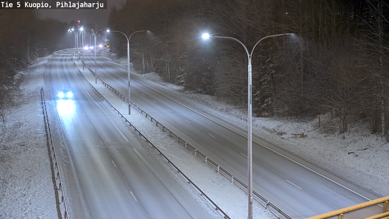 Kelikamerat Kuva Tie 5 Kuopio, Pihlajaharju, Kuopio, Pohjois-Savo