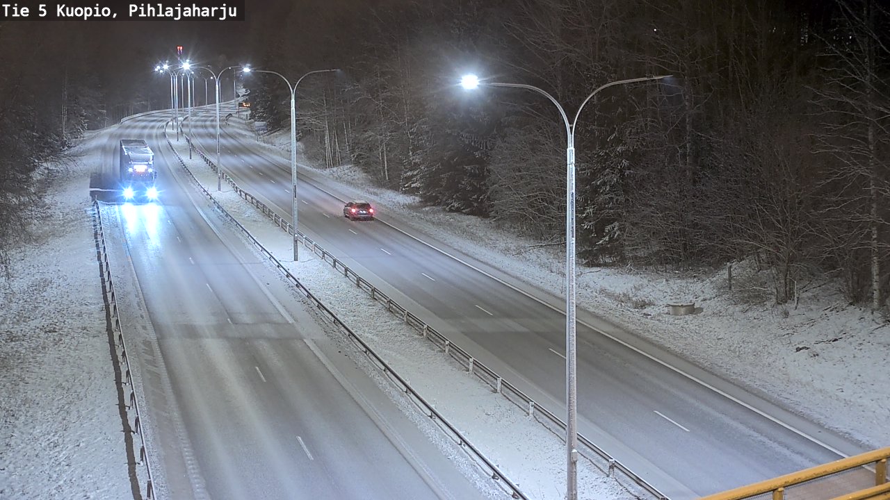 Kelikamerat Kuva Tie 5 Kuopio, Pihlajaharju, Kuopio, Pohjois-Savo