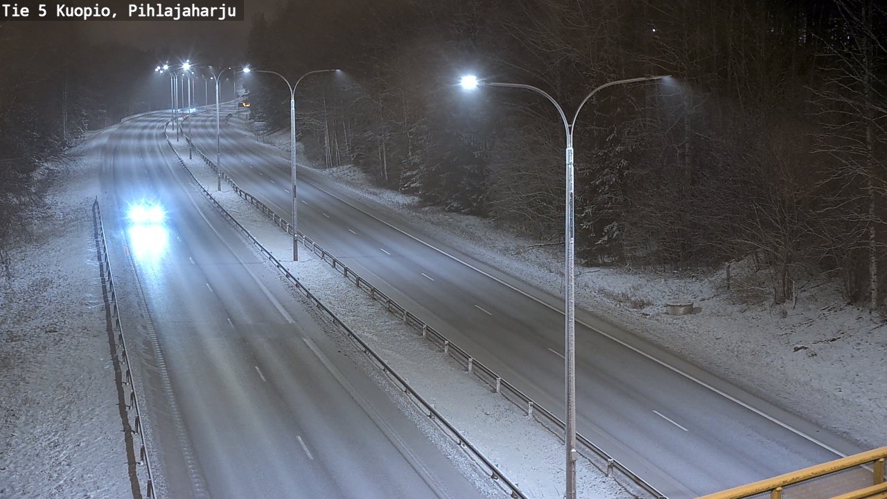 Kelikamerat Kuva Tie 5 Kuopio, Pihlajaharju, Kuopio, Pohjois-Savo
