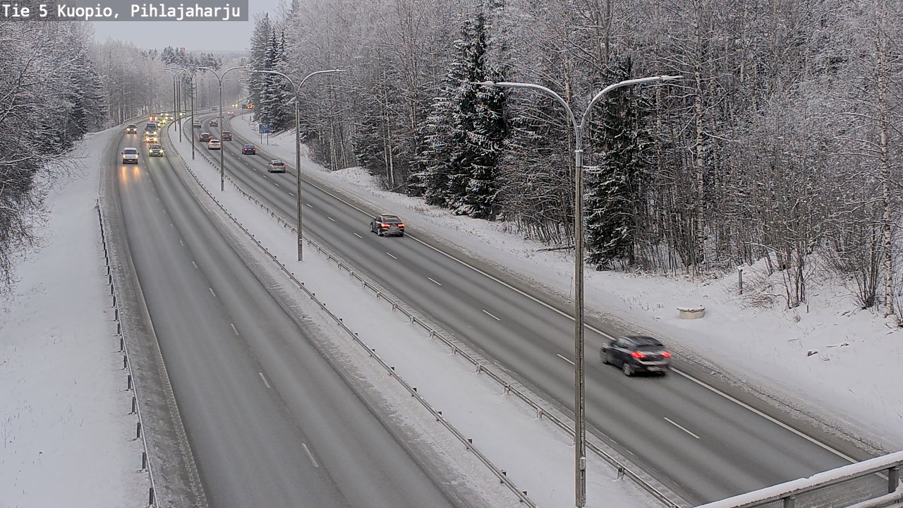 Kelikamerat Kuva Tie 5 Kuopio, Pihlajaharju, Kuopio, Pohjois-Savo