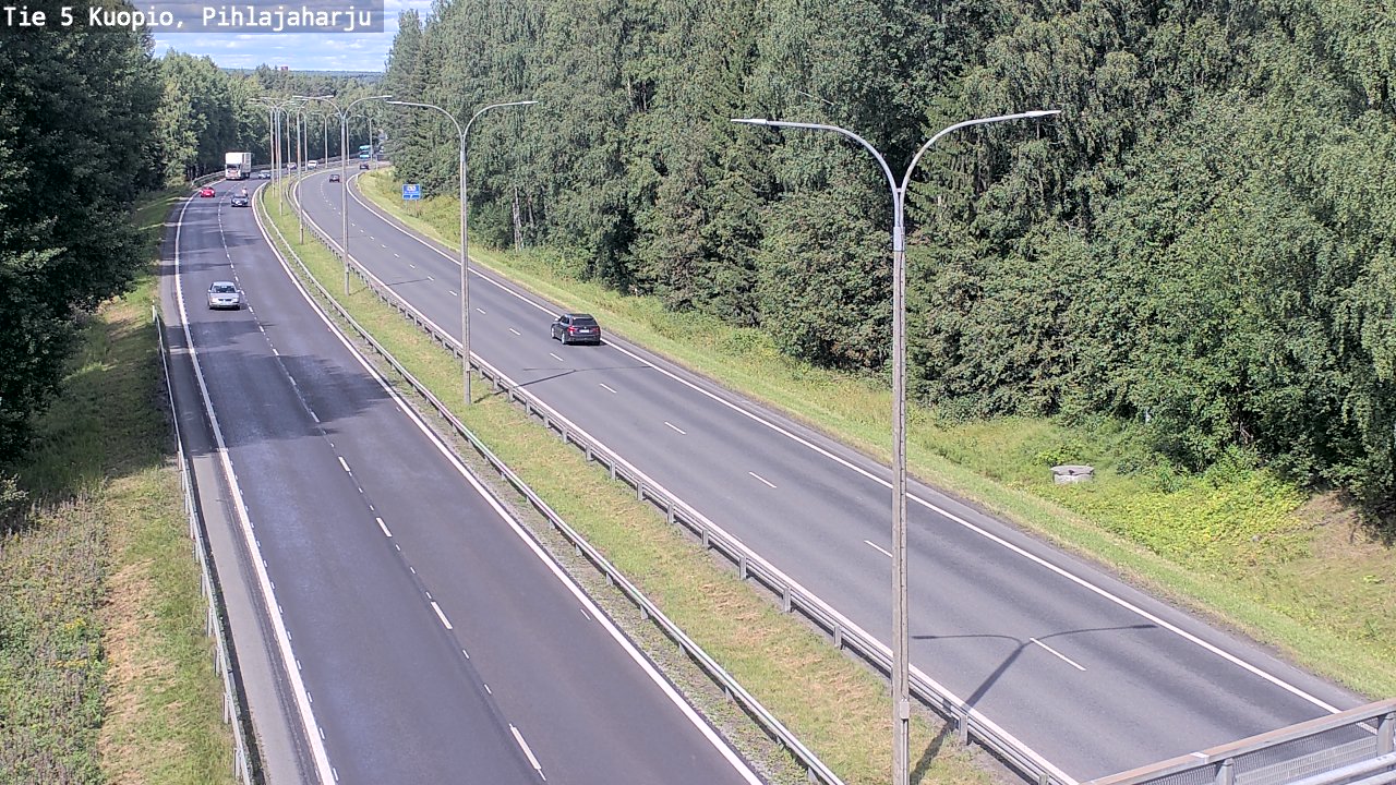 Kelikamerat Kuva Tie 5 Kuopio, Pihlajaharju, Kuopio, Pohjois-Savo