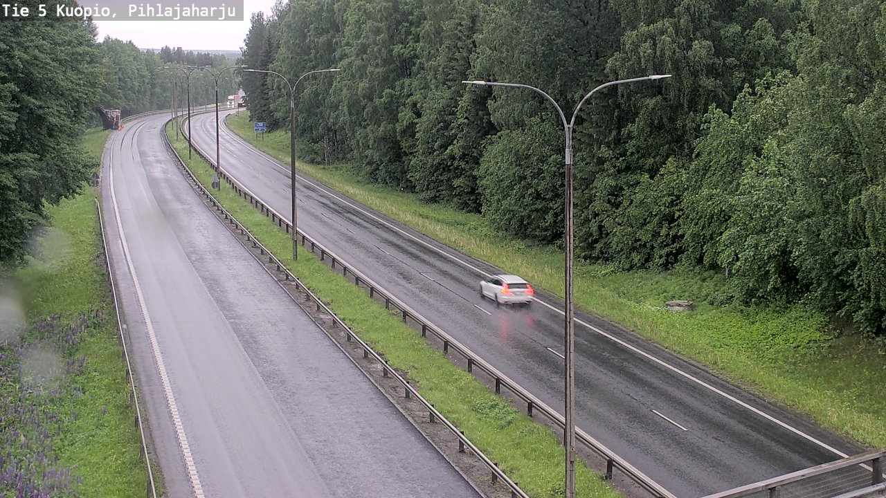 Kelikamerat Kuva Tie 5 Kuopio, Pihlajaharju, Kuopio, Pohjois-Savo