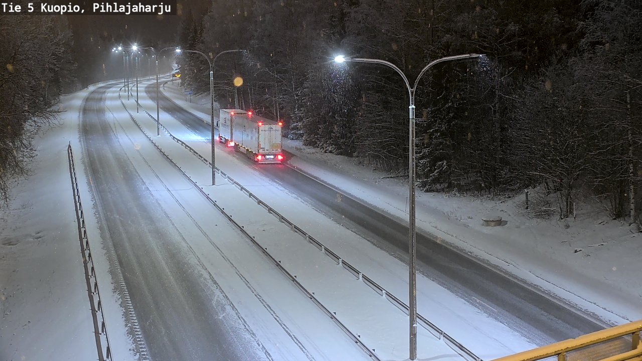 Kelikamerat Kuva Tie 5 Kuopio, Pihlajaharju, Kuopio, Pohjois-Savo