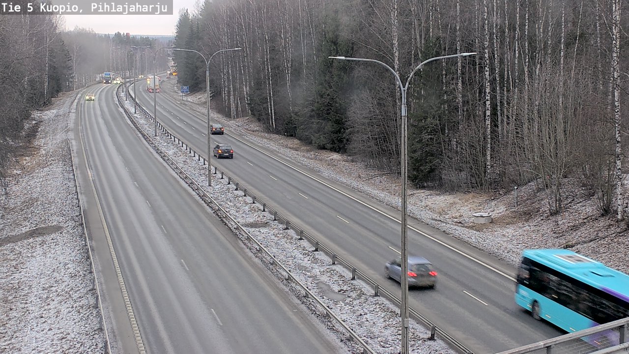 Kelikamerat Kuva Tie 5 Kuopio, Pihlajaharju, Kuopio, Pohjois-Savo