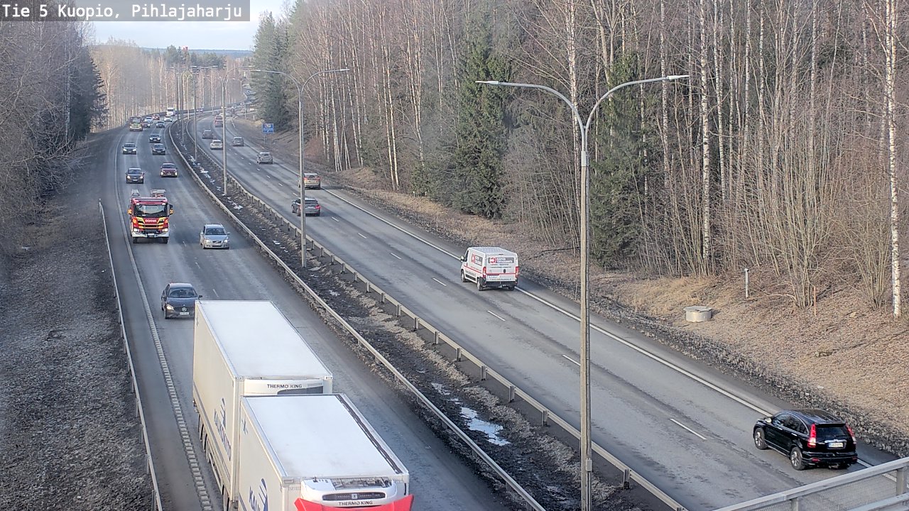Kelikamerat Kuva Tie 5 Kuopio, Pihlajaharju, Kuopio, Pohjois-Savo