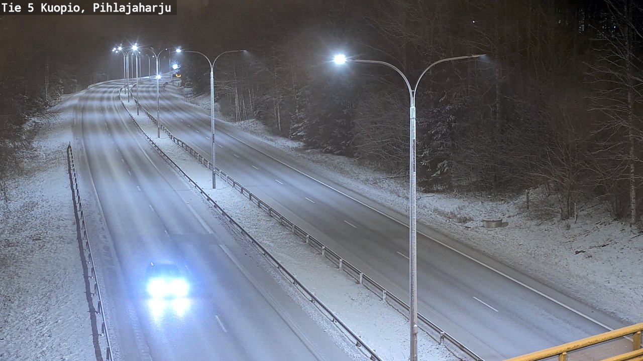 Kelikamerat Kuva Tie 5 Kuopio, Pihlajaharju, Kuopio, Pohjois-Savo