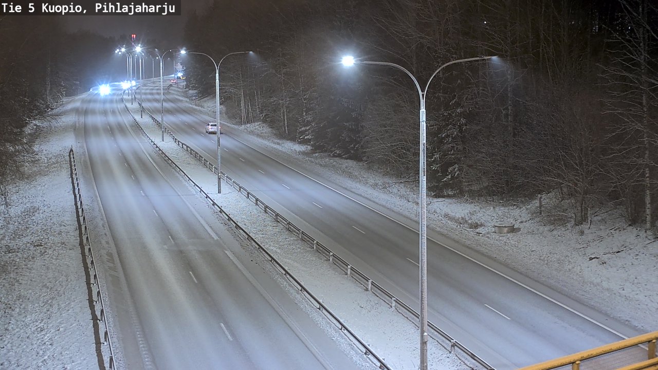 Kelikamerat Kuva Tie 5 Kuopio, Pihlajaharju, Kuopio, Pohjois-Savo