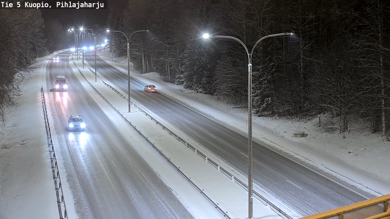 Kelikamerat Kuva Tie 5 Kuopio, Pihlajaharju, Kuopio, Pohjois-Savo