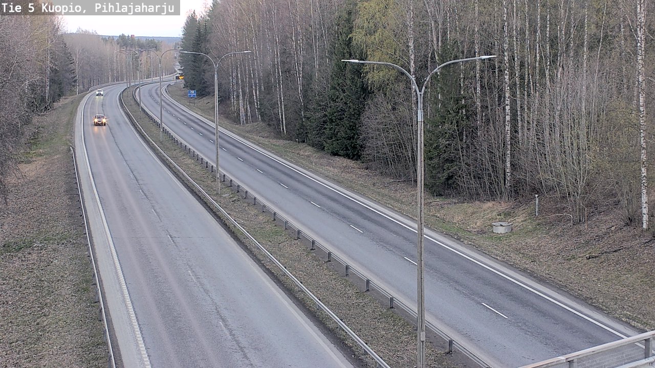 Kelikamerat Kuva Tie 5 Kuopio, Pihlajaharju, Kuopio, Pohjois-Savo