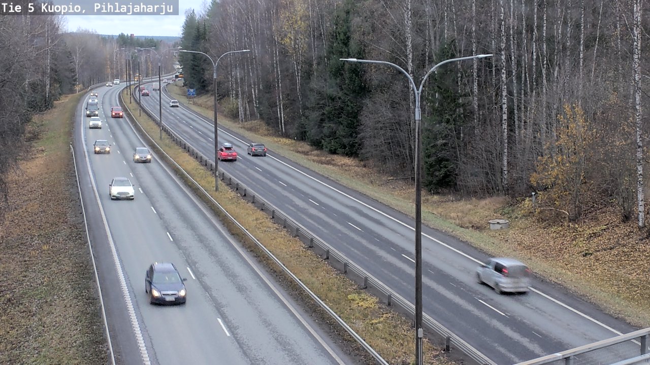 Weather Camera Image Väg 5 Kuopio, Pihlajaharju, Kuopio, Pohjois-Savo