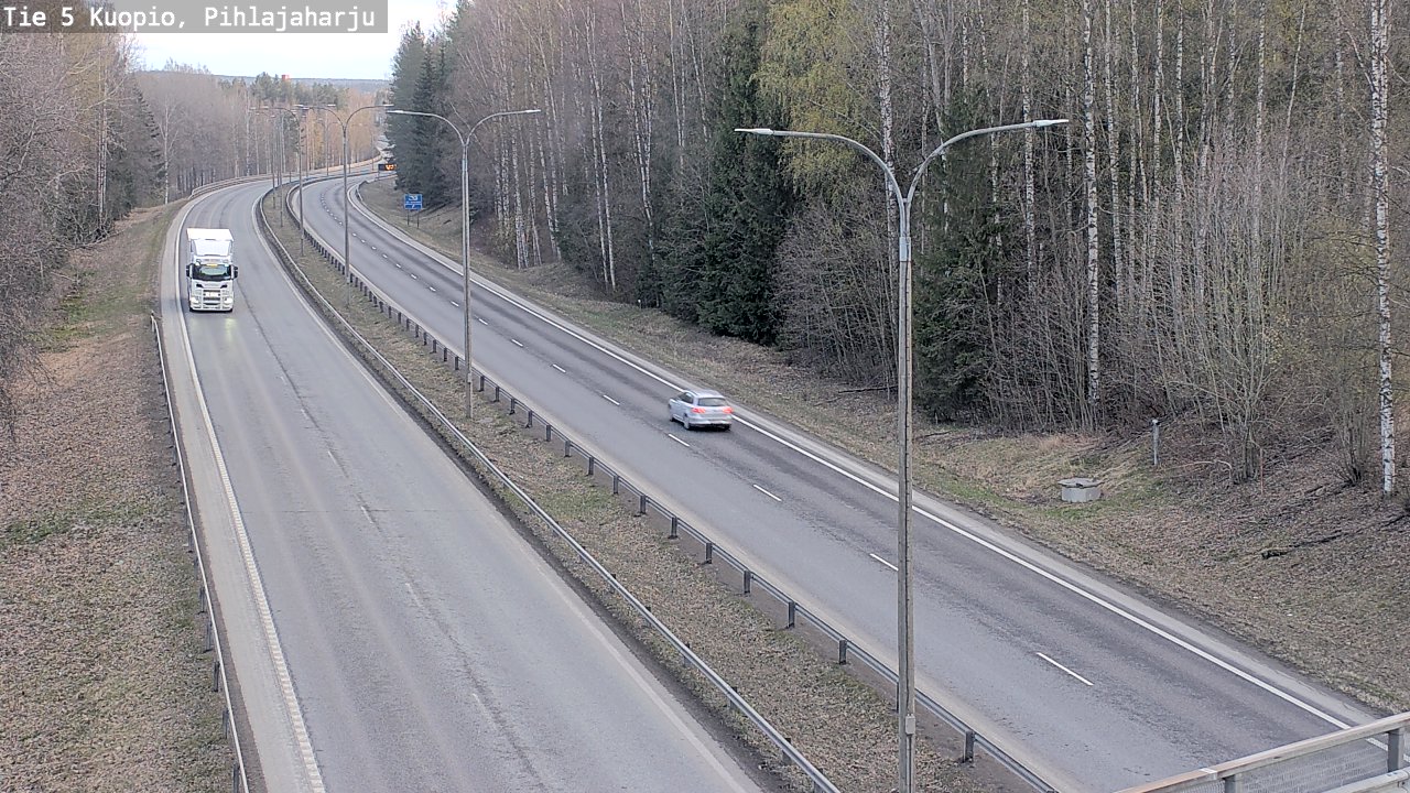 Kelikamerat Kuva Tie 5 Kuopio, Pihlajaharju, Kuopio, Pohjois-Savo