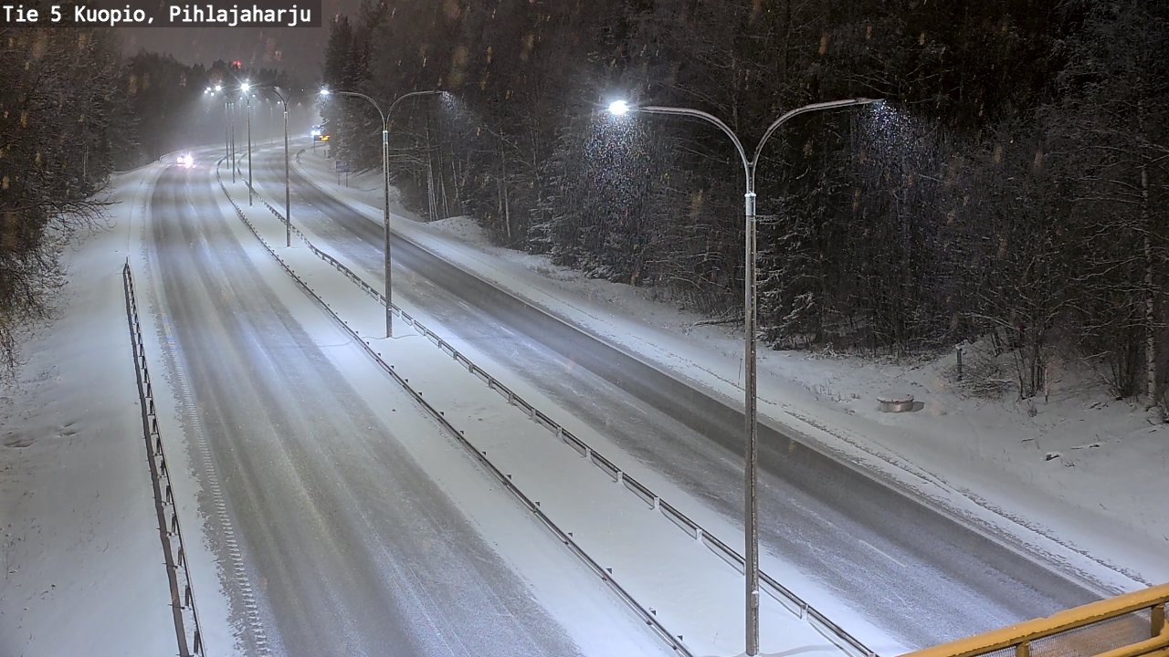 Kelikamerat Kuva Tie 5 Kuopio, Pihlajaharju, Kuopio, Pohjois-Savo