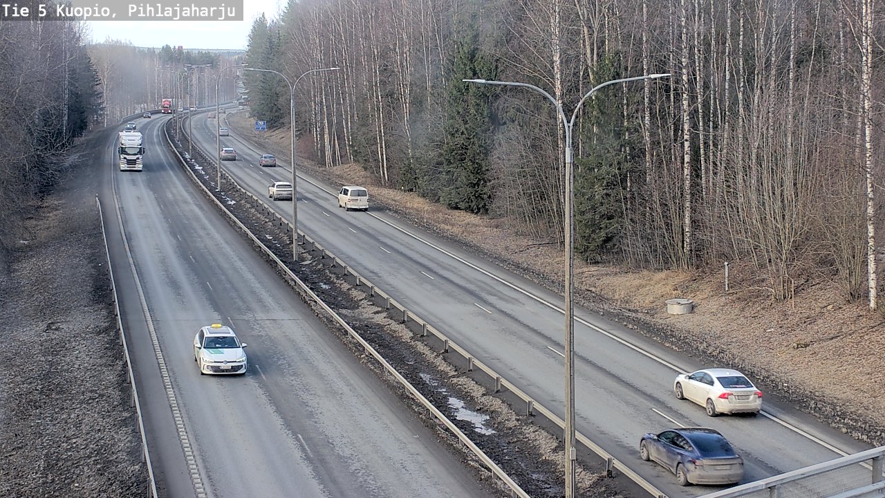 Kelikamerat Kuva Tie 5 Kuopio, Pihlajaharju, Kuopio, Pohjois-Savo
