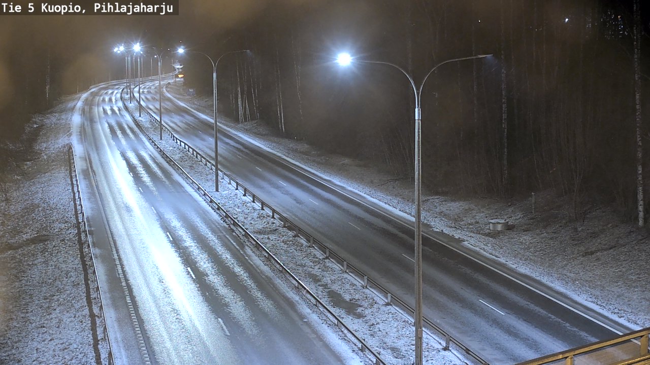 Kelikamerat Kuva Tie 5 Kuopio, Pihlajaharju, Kuopio, Pohjois-Savo