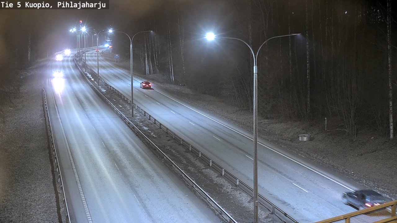 Kelikamerat Kuva Tie 5 Kuopio, Pihlajaharju, Kuopio, Pohjois-Savo