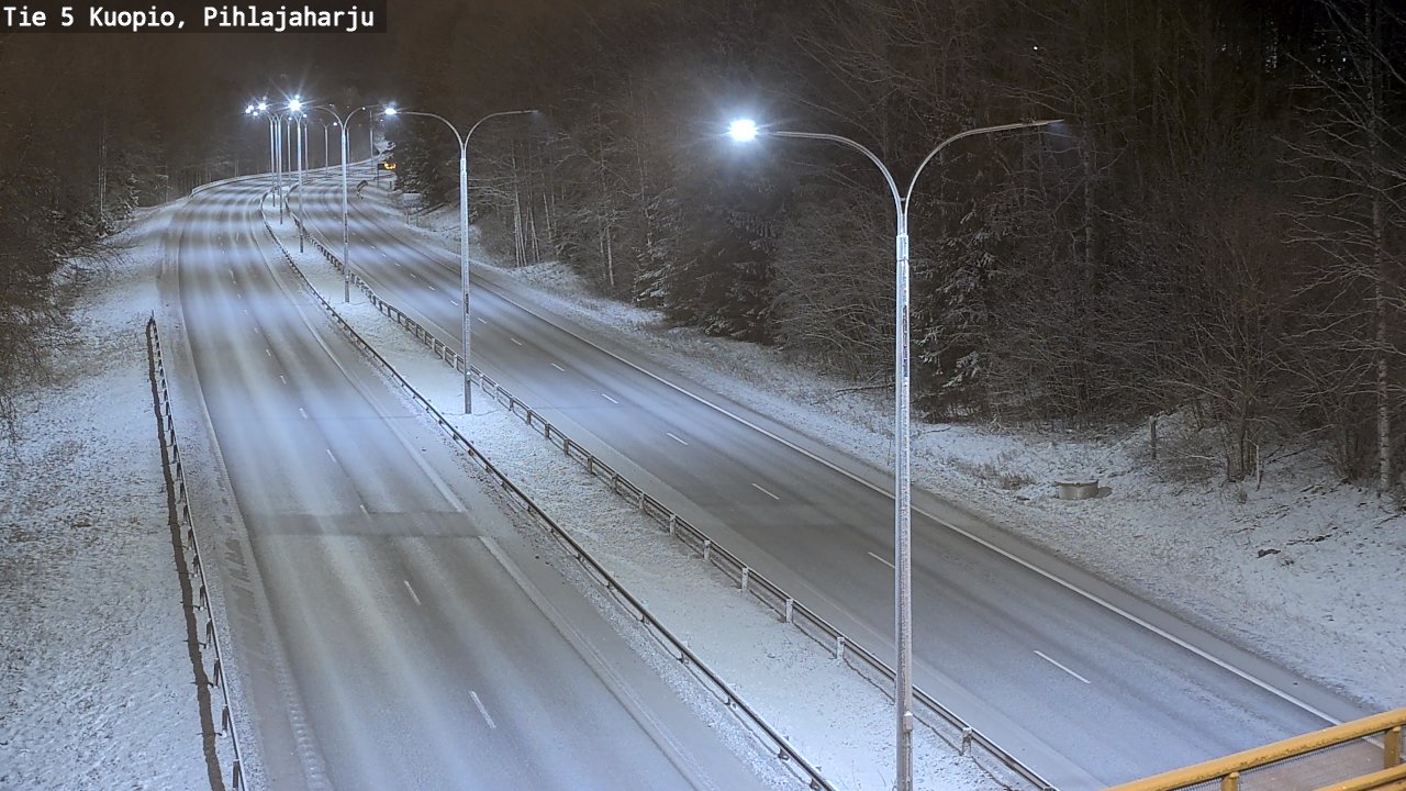 Kelikamerat Kuva Tie 5 Kuopio, Pihlajaharju, Kuopio, Pohjois-Savo