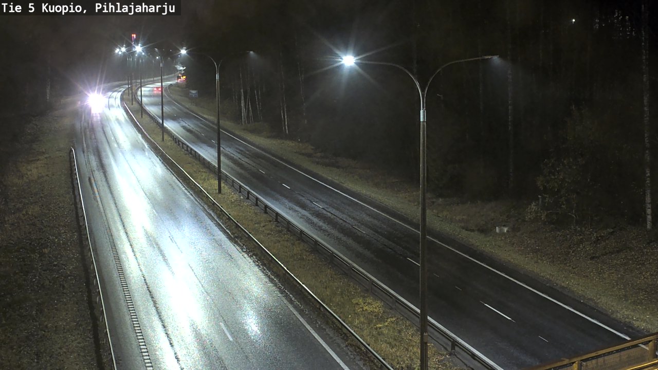 Weather Camera Image Road 5 Kuopio, Pihlajaharju, Kuopio, Pohjois-Savo