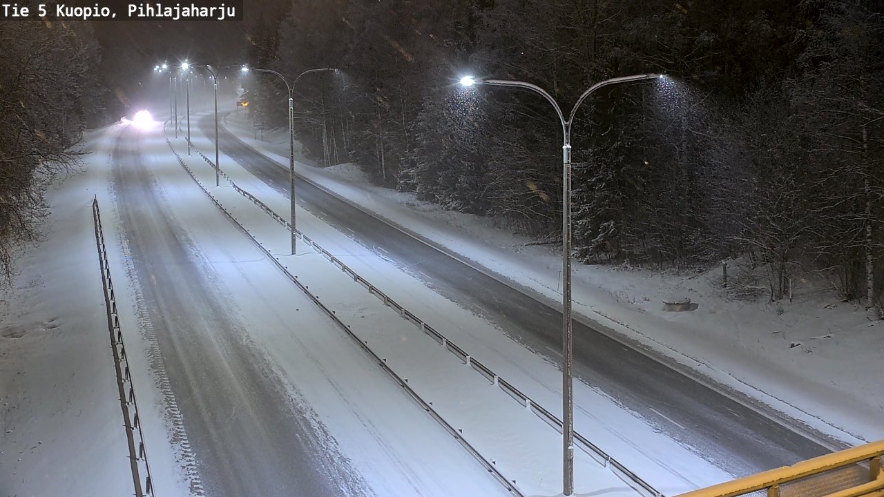 Kelikamerat Kuva Tie 5 Kuopio, Pihlajaharju, Kuopio, Pohjois-Savo