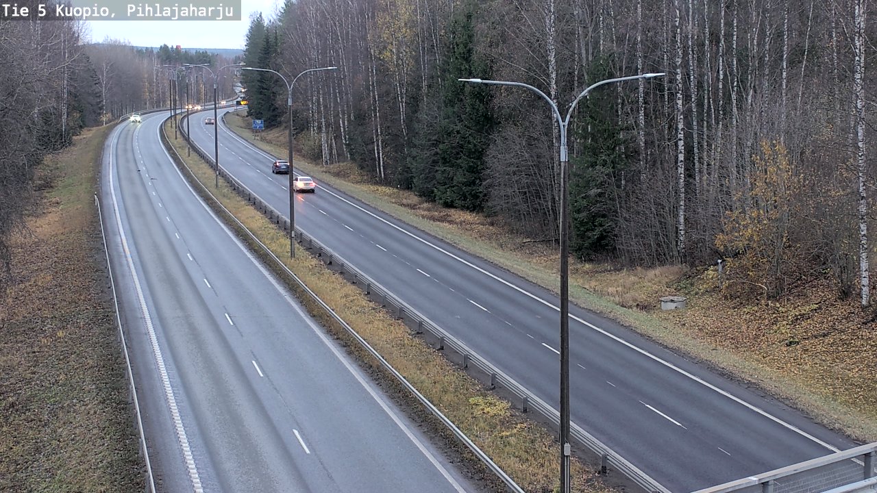 Weather Camera Image Väg 5 Kuopio, Pihlajaharju, Kuopio, Pohjois-Savo
