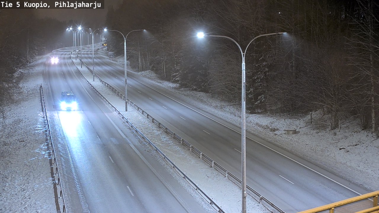 Kelikamerat Kuva Tie 5 Kuopio, Pihlajaharju, Kuopio, Pohjois-Savo