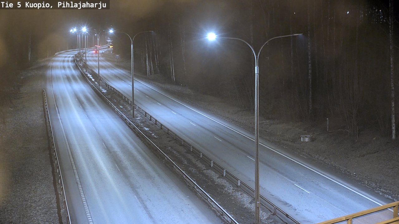 Kelikamerat Kuva Tie 5 Kuopio, Pihlajaharju, Kuopio, Pohjois-Savo