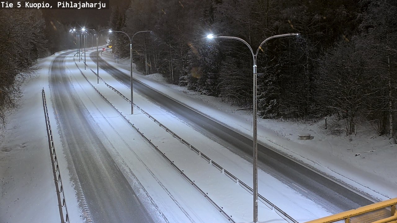 Kelikamerat Kuva Tie 5 Kuopio, Pihlajaharju, Kuopio, Pohjois-Savo