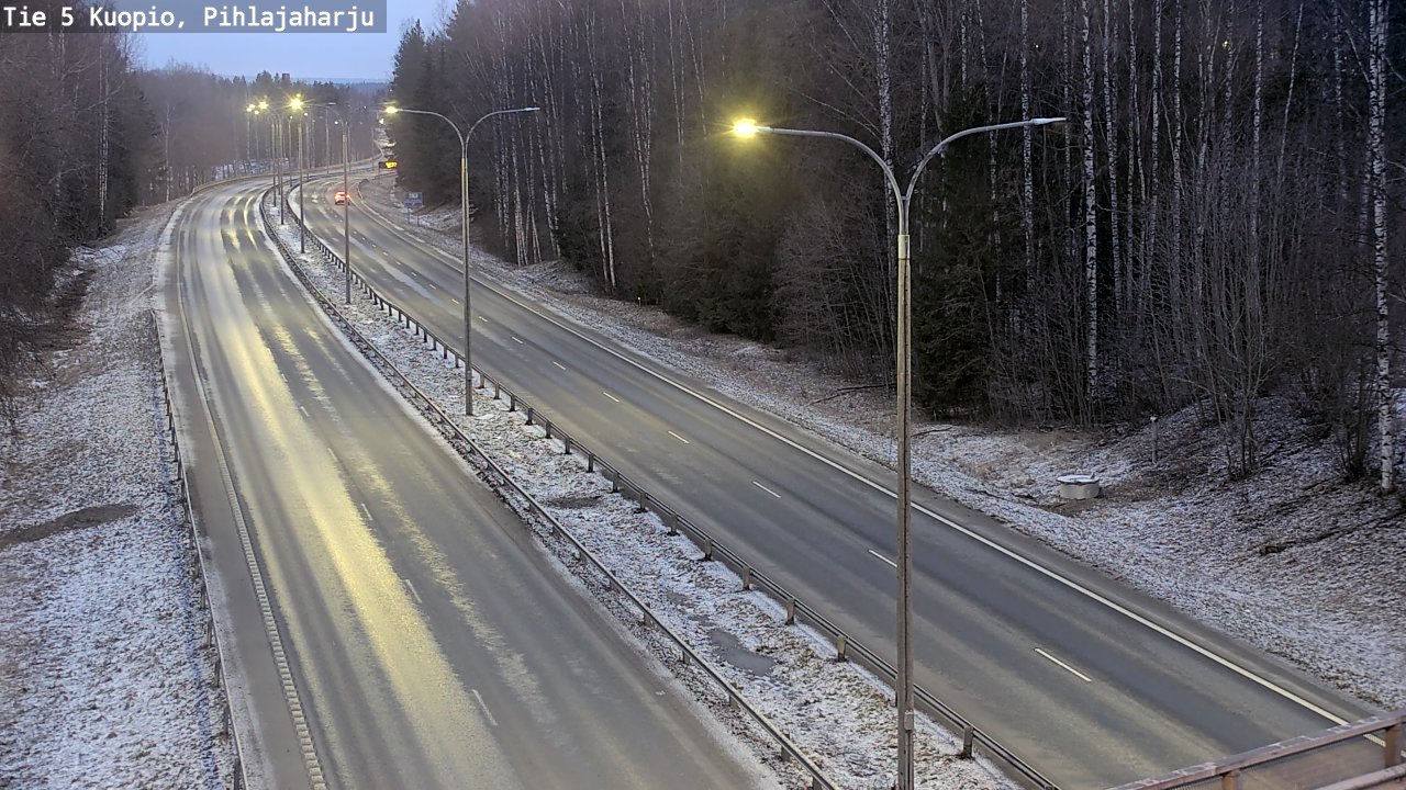 Kelikamerat Kuva Tie 5 Kuopio, Pihlajaharju, Kuopio, Pohjois-Savo