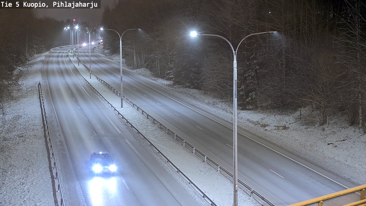 Kelikamerat Kuva Tie 5 Kuopio, Pihlajaharju, Kuopio, Pohjois-Savo